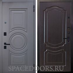 Входная металлическая дверь Аргус Black Могадиш Силк флай Мишель венге