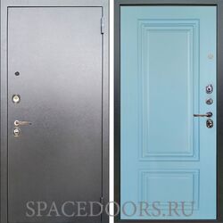 Входная металлическая дверь Аргус Люкс 3К Антик серебро Эталон RAL 6027