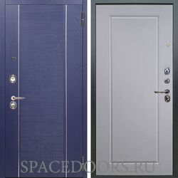 Входная металлическая дверь Аргус Люкс 3К Дижон роял вуд синий Тревор софт милк