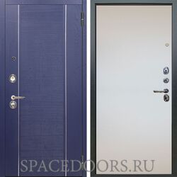 Входная металлическая дверь Аргус Люкс 3К Дижон роял вуд синий Под покраску