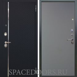 Входная металлическая дверь Аргус Люкс 3К Лия черный софт Элегант силк маус