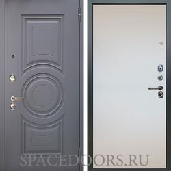 Входная металлическая дверь Аргус Люкс 3К Могадиш силк флай Под покраску
