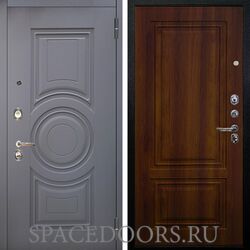 Входная металлическая дверь Аргус Люкс 3к Могадиш силк флай Элион Дуб рустикальный