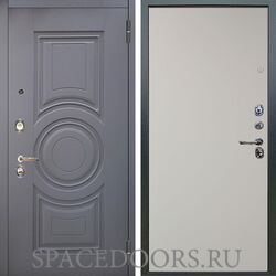 Входная металлическая дверь Аргус Люкс 3к Могадиш силк флай Элегант софт милк