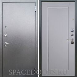 Входная металлическая дверь Аргус Люкс 3к Про Антик серебро Тревор софт милк