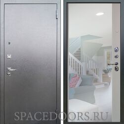 Входная металлическая дверь Аргус Люкс 3к Про Антик серебро Магнум софт милк