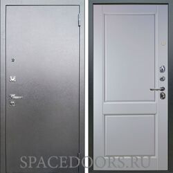 Входная металлическая дверь Аргус Люкс 3к Про Антик серебро Соренто