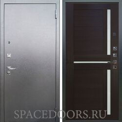 Входная металлическая дверь Аргус Люкс 3к Про Антик серебро Мирра вельвет