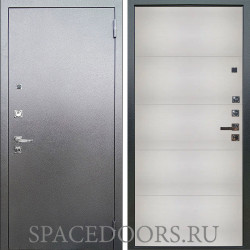Входная металлическая дверь Аргус Люкс 3к Про Антик серебро Агат Вельвет белый горизонт