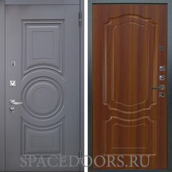Входная металлическая дверь Аргус Люкс 3к Про Могадиш Мишель дуб рустикальный