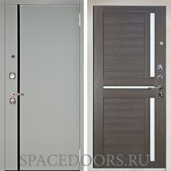 Входная металлическая дверь Аргус Люкс 3к Рина Софт милк Мирра лунная ночь