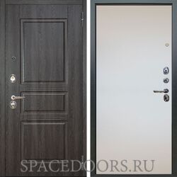 Входная металлическая дверь Аргус Люкс 3К Сабина дуб филадельфия графит Под покраску
