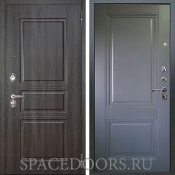 Входная металлическая дверь Аргус Люкс 3К Сабина дуб филадельфия графит Соло антрацит
