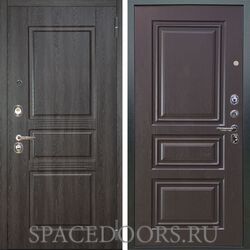 Входная металлическая дверь Аргус Люкс 3К Сабина дуб филадельфия графит Скиф горький шоколад