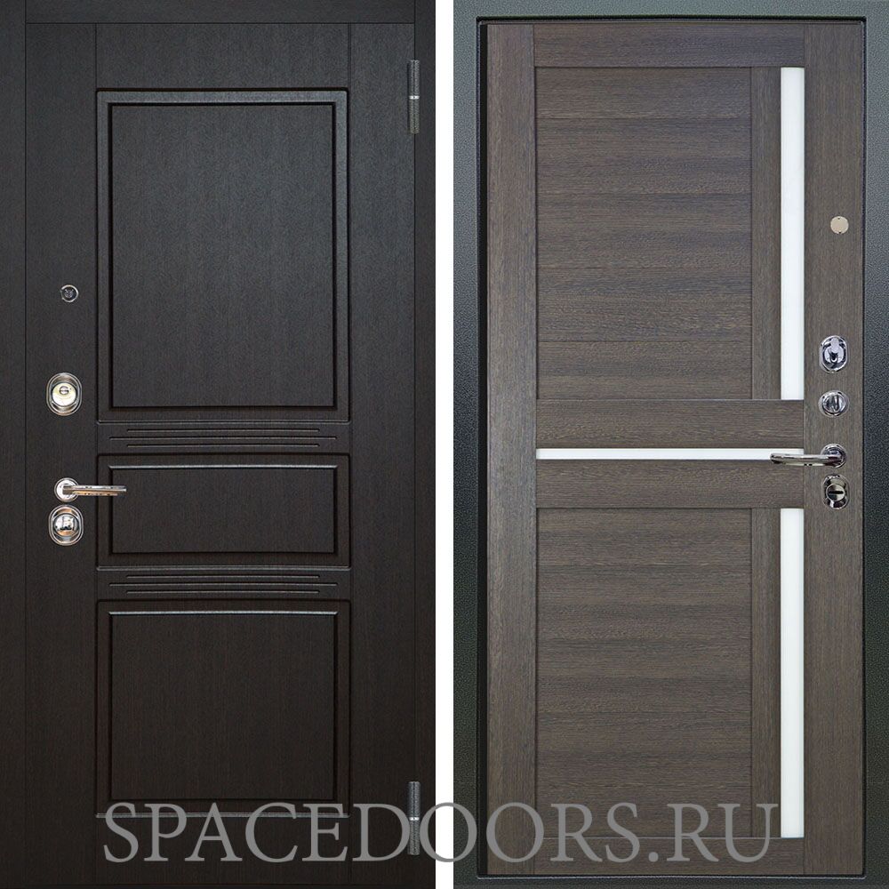 Металлические двери на заказ spacedoors. Аргус темный Скиф.