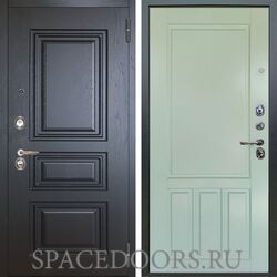 Входная металлическая дверь Аргус Люкс 3К Скиф горький шоколад Сервантос RAL 6019