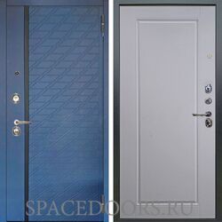 Входная металлическая дверь Аргус Люкс 3К Тори синий софт Тревор софт милк