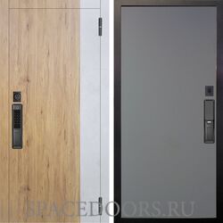 Входная металлическая дверь Аргус Smart Эксперт Рустик соломенный Элегант силк маус