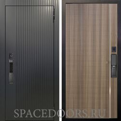 Входная металлическая дверь Аргус Smart Фрейда Черный кварц Гауда керамика