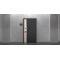 Входная дверь АСД Фрегат биометрическая дверная ручка Smart lock T888 лайт софт грей