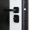 Входная дверь АСД Фрегат с зеркалом биометрический замок Smart lock DZ 888