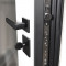 Входная дверь АСД Конструктор с зеркалом биометрический замок Smart lock K06 белый матовый