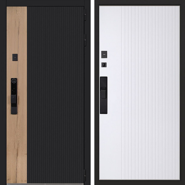 Входная дверь АСД Конструктор с биометрическим замком Smart lock Y12