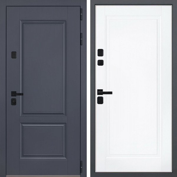 Входная дверь АСД Ledo биометрическая дверная ручка Smart lock T888 графит