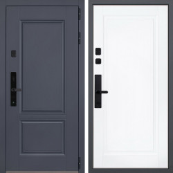 Входная дверь АСД Ledo биометрический замок Smart lock R06 графит
