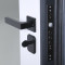 Входная дверь АСД Ledo с зеркалом биометрическая дверная ручка Smart lock T888 графит