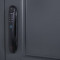 Входная дверь АСД Ledo с зеркалом биометрический замок Smart lock DZ 888 белый матовый