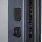 Входная дверь АСД Ledo с зеркалом биометрический замок Smart lock R06 графит