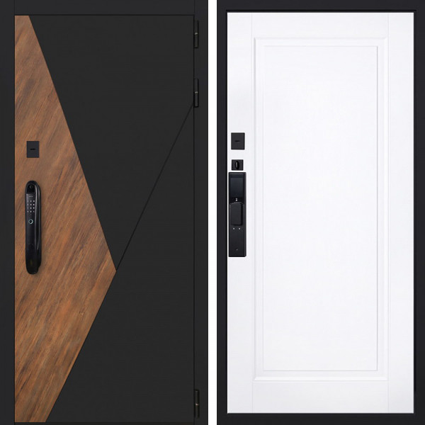 Входная дверь АСД Plata биометрический замок DZ 888