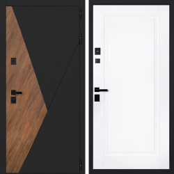 Входная дверь АСД Plata ручка с отпечатком пальца Smart lock T888 черная