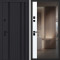 Входная дверь АСД Solana с зеркалом биометрическая дверная ручка Smart lock T888 белый матовый