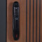 Входная дверь АСД Velvet с зеркалом биометрический замок Smart lock DZ 888 капучино zb