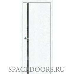 Межкомнатная дверь Браво-1.55 Snow Art / Mirox Grey