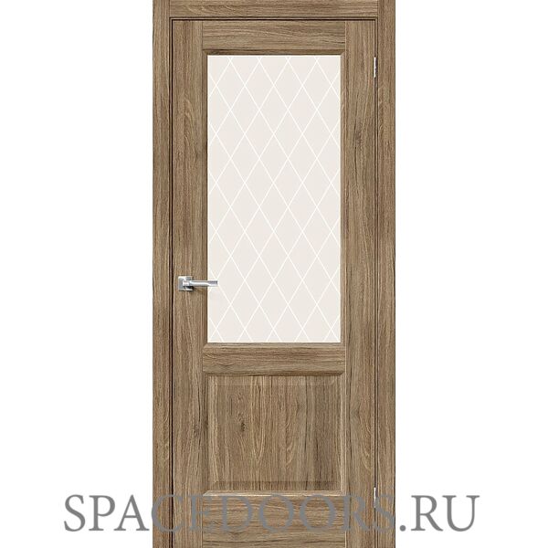 Межкомнатная дверь Неоклассик-33 Original Oak / White Сrystal