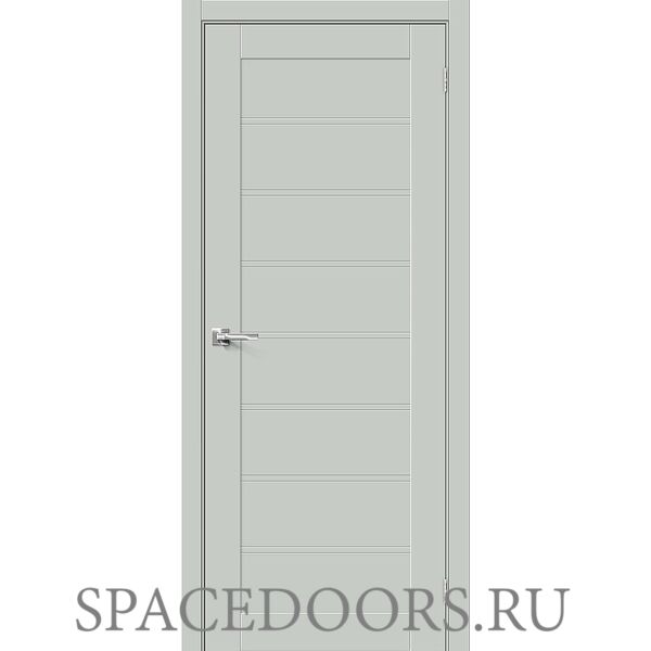 Межкомнатная дверь Браво-20 Grey Silk