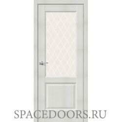 Межкомнатная дверь Неоклассик-33 Bianco Veralinga / White Сrystal