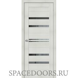 Межкомнатная дверь Браво-30 Bianco Veralinga / Mirox Grey