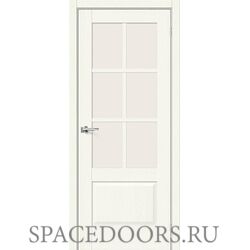 Межкомнатная дверь Прима-13.0.1 White Wood / Magic Fog