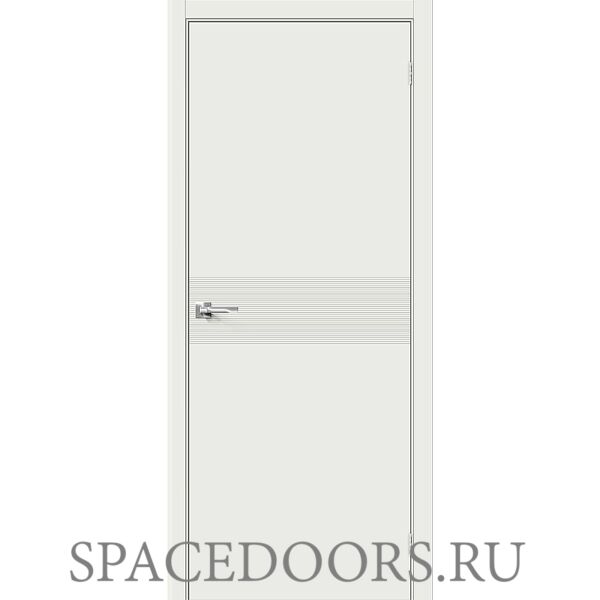 Межкомнатная дверь Граффити-23 Super White