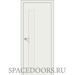 Межкомнатная дверь Гост-3 Л-23 (Белый) / Magic Fog