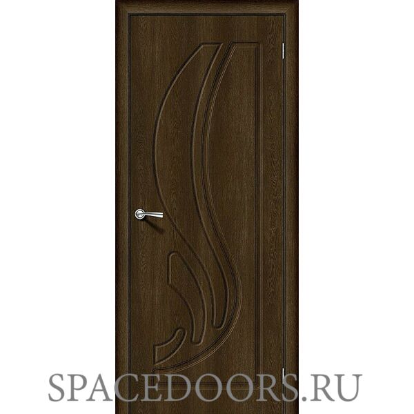 Межкомнатная дверь Лотос-1 Dark Barnwood