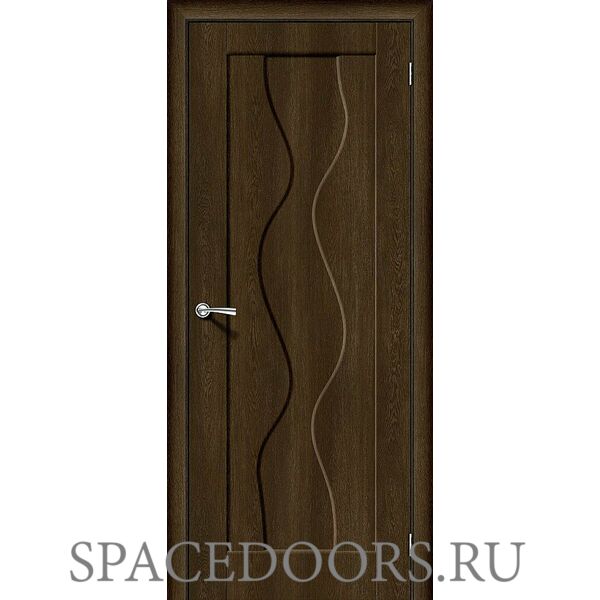 Межкомнатная дверь Вираж-1 Dark Barnwood