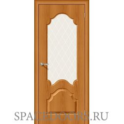 Межкомнатная дверь Скинни-33 Milano Vero / White Сrystal