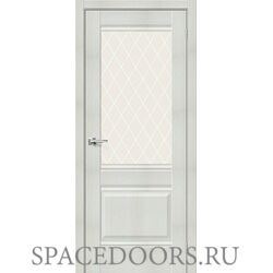 Межкомнатная дверь Прима-3 Bianco Veralinga / White Сrystal