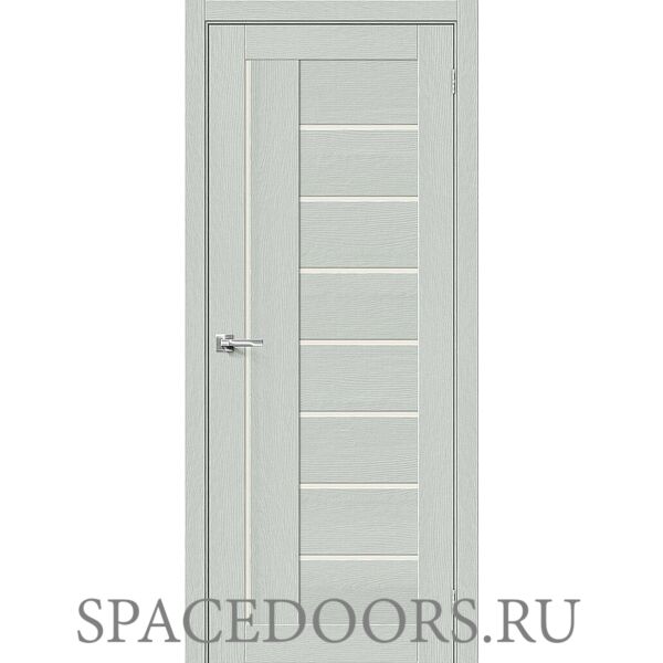 Межкомнатная дверь Браво-29 Grey Wood / Magic Fog