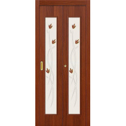 Межкомнатная дверь 22Х Л-11 (ИталОрех) / Худ.